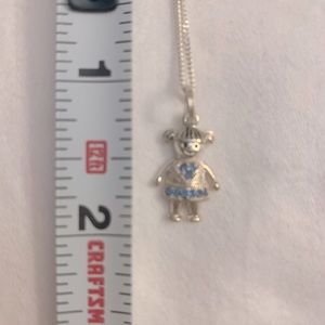 Sterling Silver Necklace with Charm